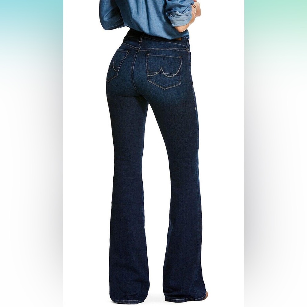 Ariat Female Ultra Stretch Perfect Rise Katie Flare Jean Maya 33